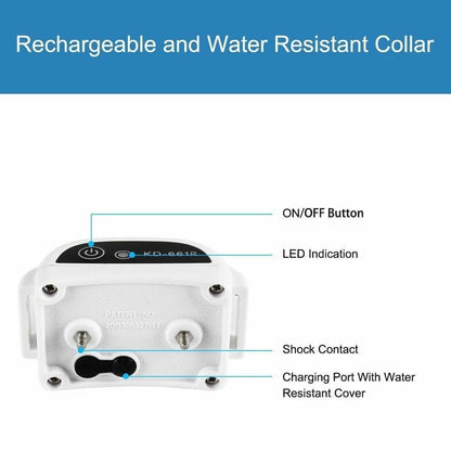 BowLift | Wireless Dog Fence System – Rechargeable Waterproof Collar for Safe Boundaries