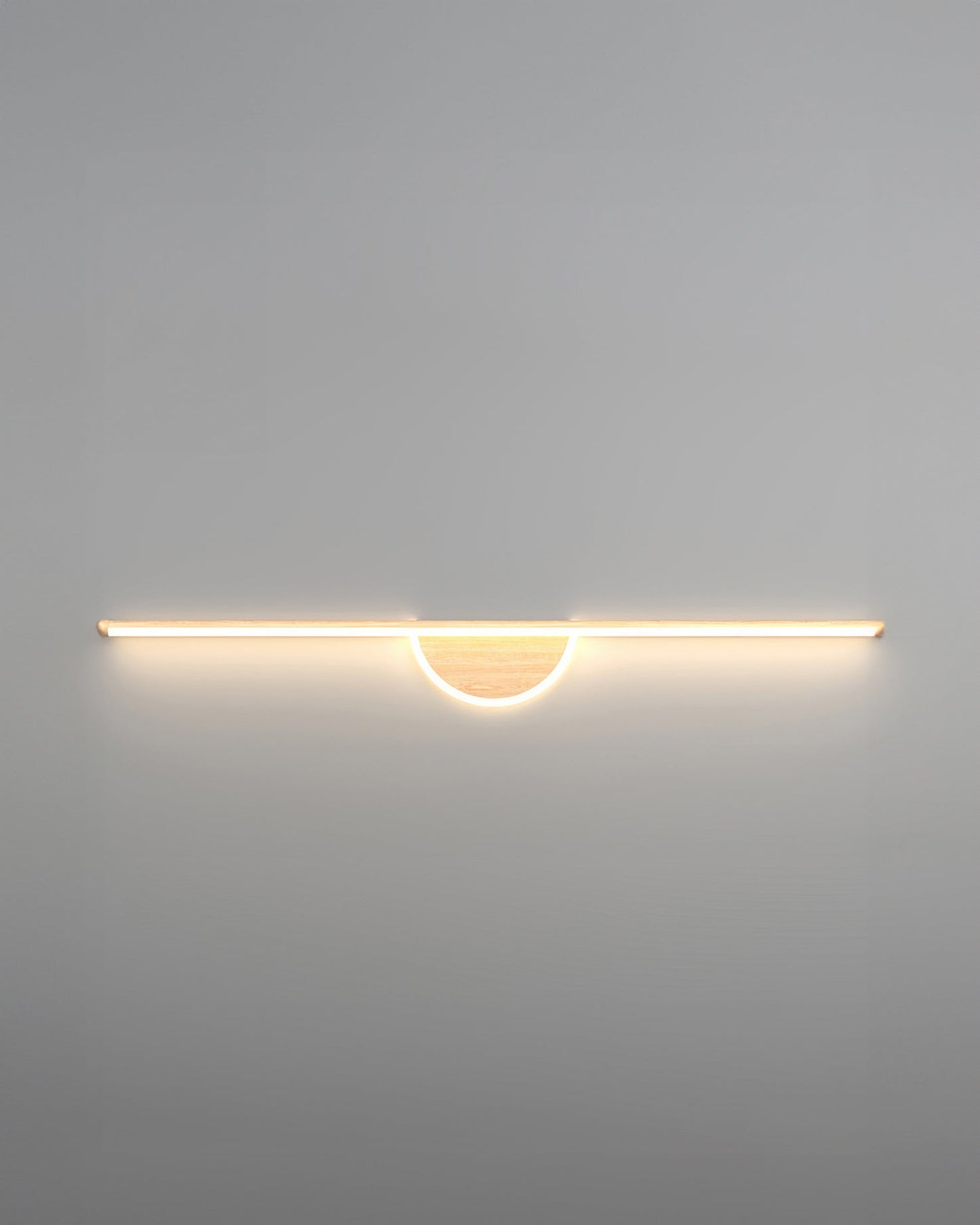 LZINA™ | Modern Wooden Arch Wall Lamp for Sleek Ambient Lighting