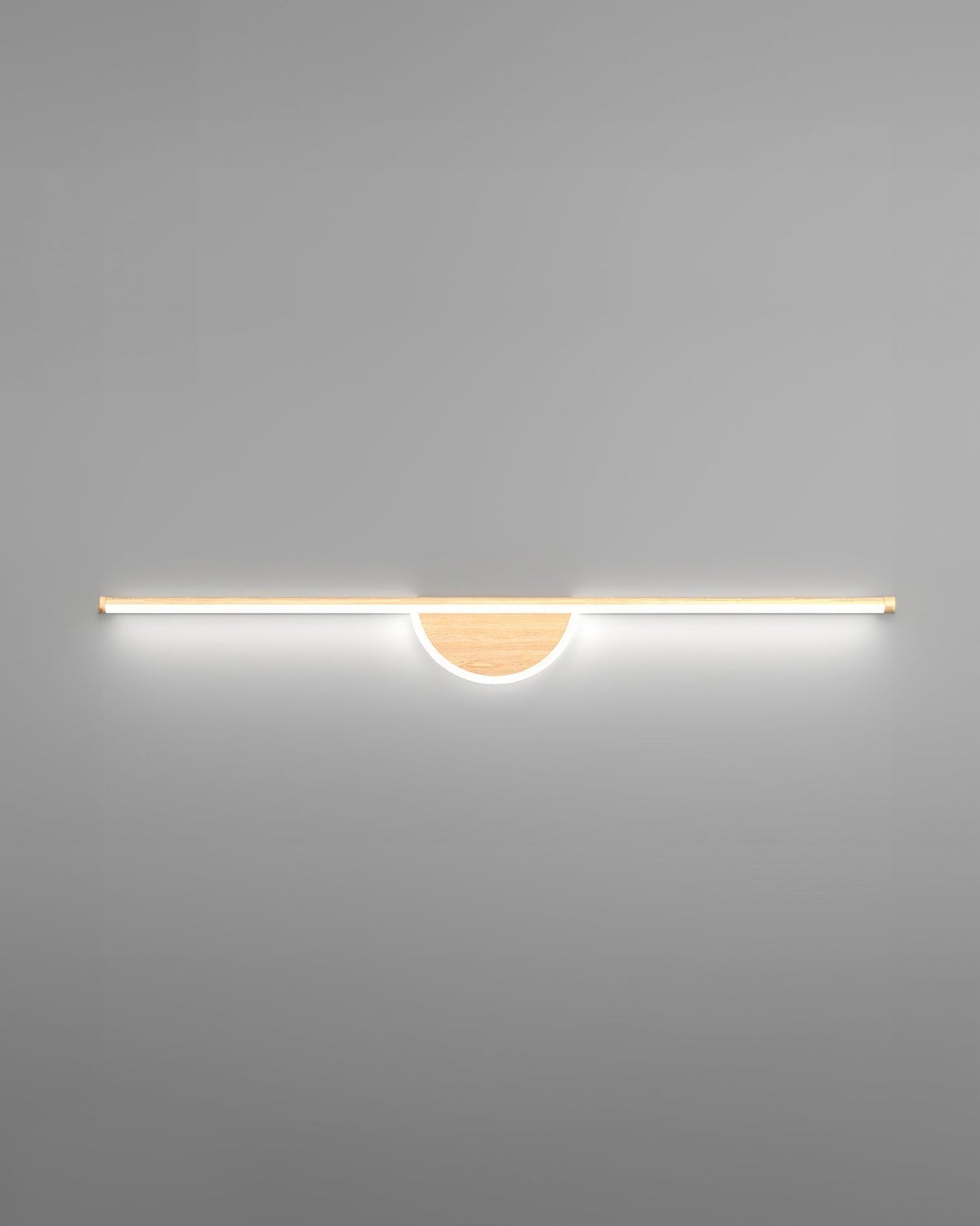 LZINA™ | Modern Wooden Arch Wall Lamp for Sleek Ambient Lighting