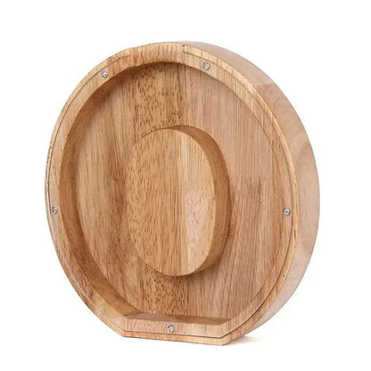 LZINA™ | Wooden Alphabet Letters 'Initial' Piggy Bank