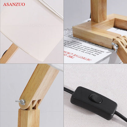 BowLift Wood Boy-Shaped LED Desk Lamp - A Stylish Desk Ornament