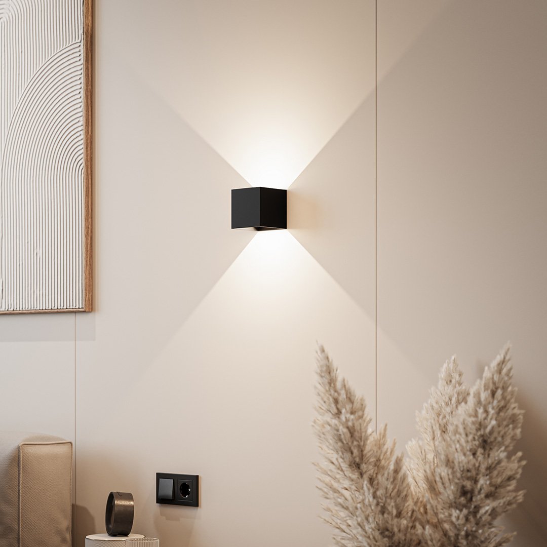 BowLift LumiGuard LED Wall Lamp with Cozy Warm Light